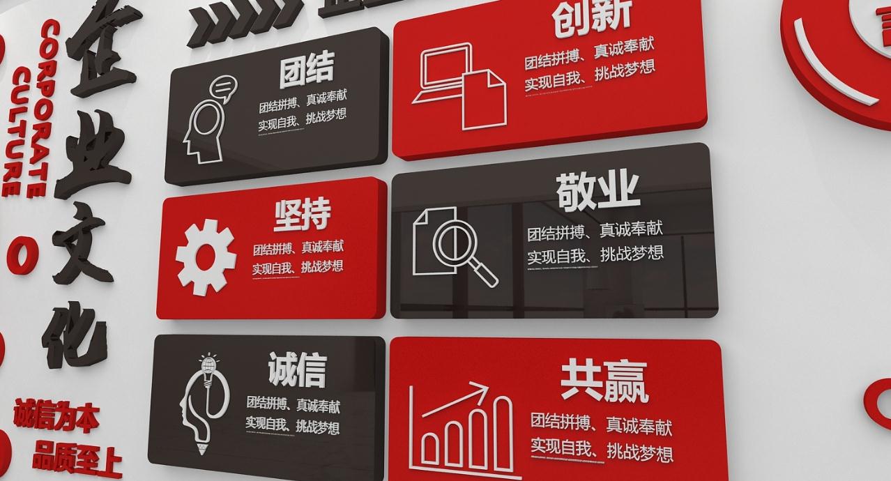 企業文化墻：打造企業的文化品牌，提升企業形象