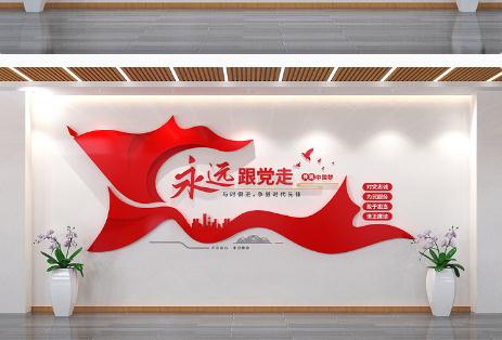 什么是uv黨建文化墻？