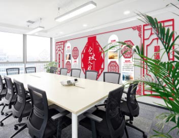 浩傳企業文化墻，背景墻項目