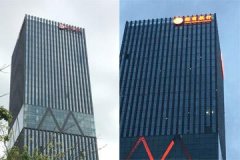 以招商銀行外露發光字為例介紹外露發光字特點